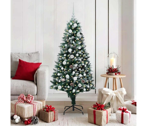 Mākslīgā Ziemassvētku Eglīte Su 150 Led Ar Statīvu Zaļa 150 Cm Vidaxl