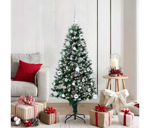 Mākslīgā Ziemassvētku Eglīte Su 150 Led Ar Statīvu Zaļa 150 Cm Vidaxl