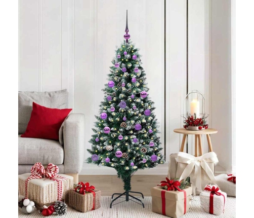 Mākslīgā Ziemassvētku Eglīte Su 150 Led Ar Statīvu Zaļa 150 Cm Vidaxl