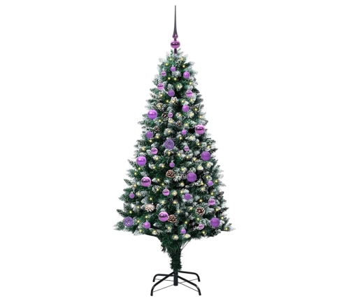 Mākslīgā Ziemassvētku Eglīte Su 150 Led Ar Statīvu Zaļa 150 Cm Vidaxl