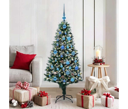 Mākslīgā Ziemassvētku Eglīte Su 150 Led Ar Statīvu Zaļa 150 Cm Vidaxl