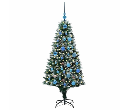 Mākslīgā Ziemassvētku Eglīte Su 150 Led Ar Statīvu Zaļa 150 Cm Vidaxl