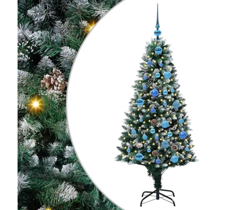 Mākslīgā Ziemassvētku Eglīte Su 150 Led Ar Statīvu Zaļa 150 Cm Vidaxl