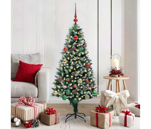 Mākslīgā Ziemassvētku Eglīte Zaļa 150 Cm Pvc Vidaxl
