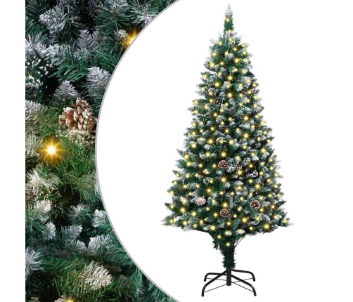 Mākslīgā Ziemassvētku Eglīte Zaļa 180 Cm Pvc Vidaxl