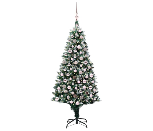 Mākslīgā Ziemassvētku Eglīte Su 300 Led Ar Statīvu Zaļa 180 Cm Vidaxl