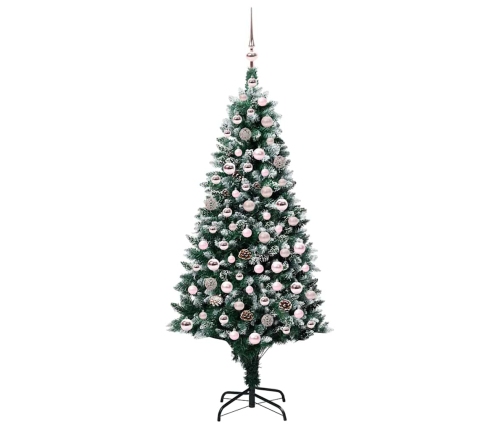 Mākslīgā Ziemassvētku Eglīte Su 300 Led Ar Statīvu Zaļa 180 Cm Vidaxl