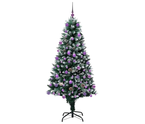 Mākslīgā Ziemassvētku Eglīte Su 300 Led Ar Statīvu Zaļa 180 Cm Vidaxl