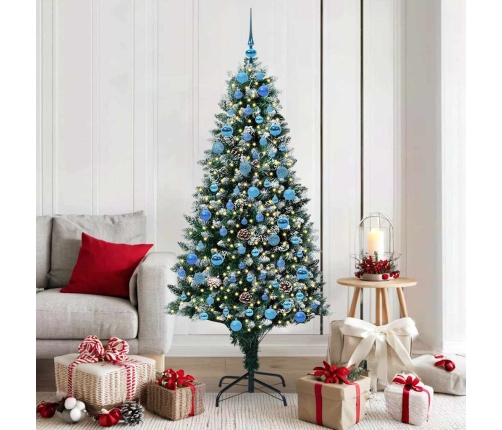 Mākslīgā Ziemassvētku Eglīte Su 300 Led Ar Statīvu Zaļa 180 Cm Vidaxl