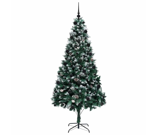 Mākslīgā Ziemassvētku Eglīte Su 300 Led Ar Statīvu Zaļa 210 Cm Vidaxl