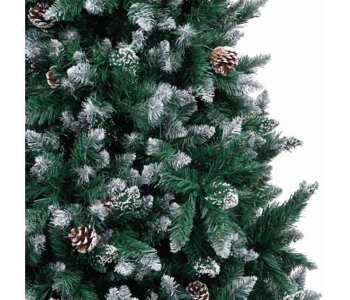 Mākslīgā Ziemassvētku Eglīte Zaļa 210 Cm Pvc Vidaxl