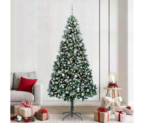 Mākslīgā Ziemassvētku Eglīte Zaļa 240 Cm Pvc Vidaxl