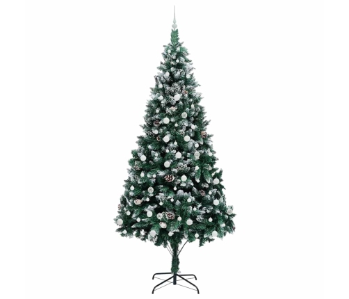 Mākslīgā Ziemassvētku Eglīte Su 300 Led Ar Statīvu Zaļa 240 Cm Vidaxl