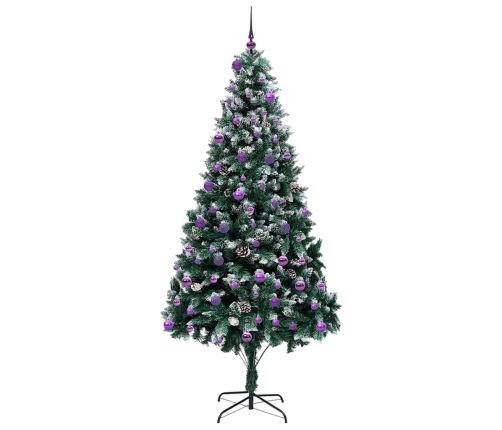 Mākslīgā Ziemassvētku Eglīte Su 300 Led Ar Statīvu Zaļa 240 Cm Vidaxl