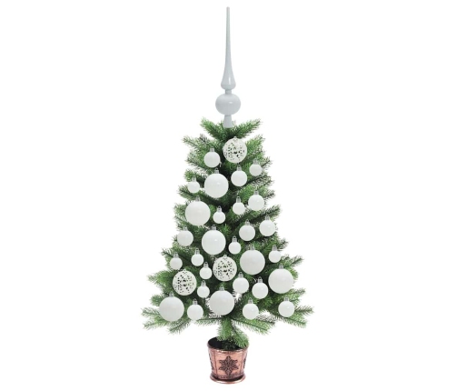 Ziemassvētku Eglīte Su 150 Led Ar Statīvu Zaļa 65 Cm Pe Vidaxl