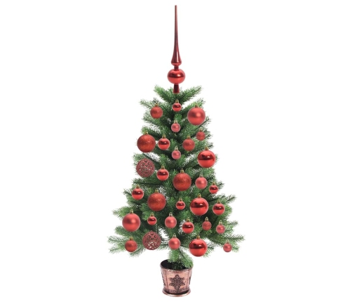 Ziemassvētku Eglīte Su 150 Led Ar Statīvu Zaļa 90 Cm Pe Vidaxl