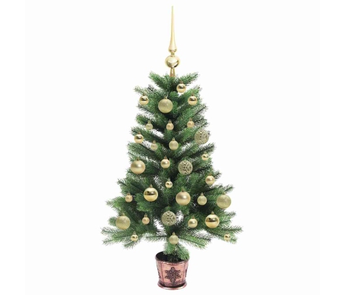 Ziemassvētku Eglīte Su 150 Led Ar Statīvu Zaļa 90 Cm Pe Vidaxl