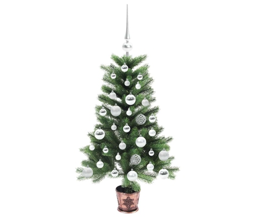 Ziemassvētku Eglīte Su 150 Led Ar Statīvu Zaļa 90 Cm Pe Vidaxl