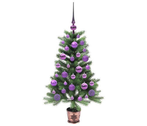 Ziemassvētku Eglīte Su 150 Led Ar Statīvu Zaļa 90 Cm Pe Vidaxl