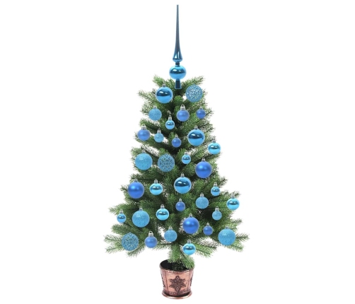 Ziemassvētku Eglīte Su 150 Led Ar Statīvu Zaļa 90 Cm Pe Vidaxl