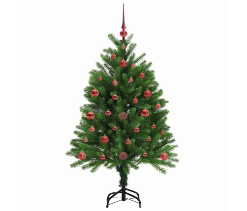 Ziemassvētku Eglīte Su 150 Led Ar Statīvu Zaļa 120 Cm Pe Vidaxl