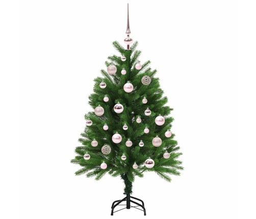 Ziemassvētku Eglīte Su 150 Led Ar Statīvu Zaļa 120 Cm Pe Vidaxl