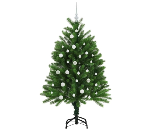 Ziemassvētku Eglīte Su 150 Led Ar Statīvu Zaļa 120 Cm Pe Vidaxl