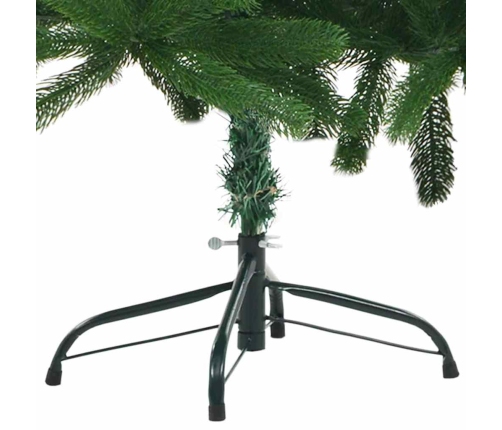 Ziemassvētku Eglīte Su 150 Led Ar Statīvu Zaļa 150 Cm Pe Vidaxl