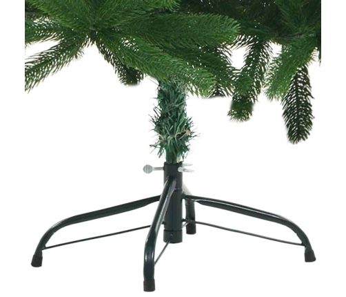 Ziemassvētku Eglīte Su 300 Led Ar Statīvu Zaļa 180 Cm Pe Vidaxl