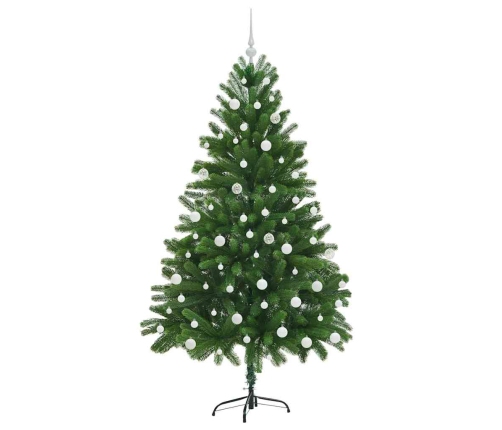 Ziemassvētku Eglīte Su 300 Led Ar Statīvu Zaļa 180 Cm Pe Vidaxl