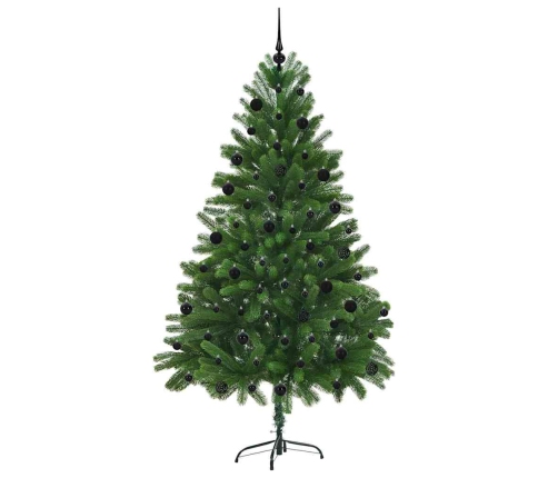 Ziemassvētku Eglīte Su 300 Led Ar Statīvu Zaļa 210 Cm Pe Vidaxl