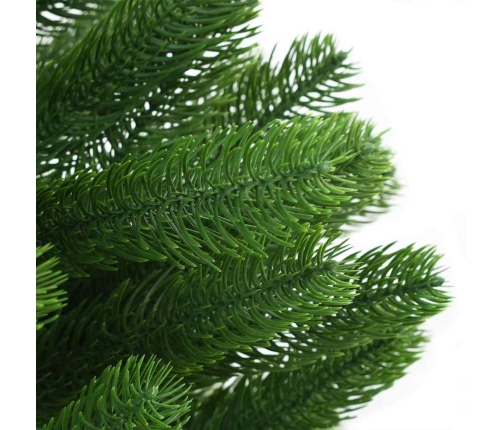 Ziemassvētku Eglīte Su 300 Led Ar Statīvu Zaļa 210 Cm Pe Vidaxl