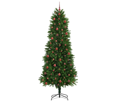 Ziemassvētku Eglīte Su 300 Led Ar Statīvu Zaļa 240 Cm Pe Vidaxl