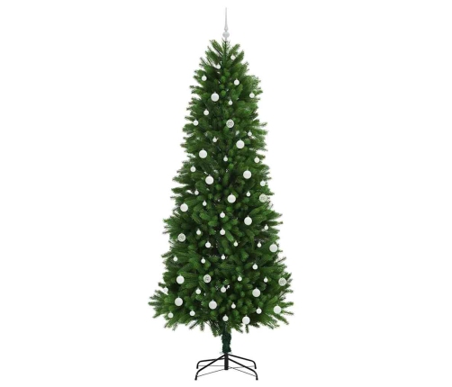 Ziemassvētku Eglīte Su 300 Led Ar Statīvu Zaļa 240 Cm Pe Vidaxl