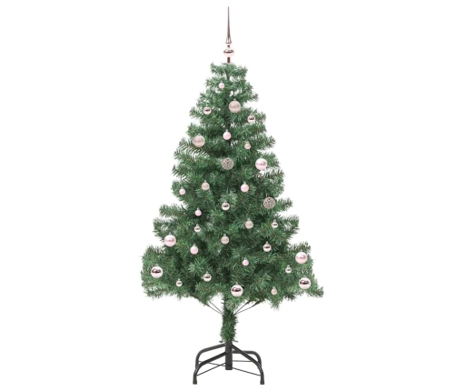 Ziemassvētku Eglīte Su 150 Led Ar Statīvu Zaļa 150 Cm Pvc Vidaxl