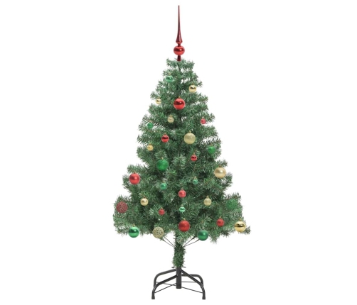 Ziemassvētku Eglīte Su 150 Led Ar Statīvu Zaļa 150 Cm Pvc Vidaxl