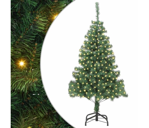 Mākslīgā Ziemassvētku Eglīte Zaļa 180 X 40 Cm Pvc Vidaxl