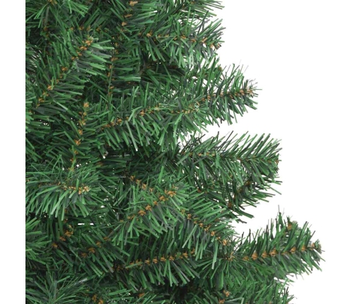 Ziemassvētku Eglīte Su 300 Led Ar Statīvu Zaļa 180 Cm Pvc Vidaxl