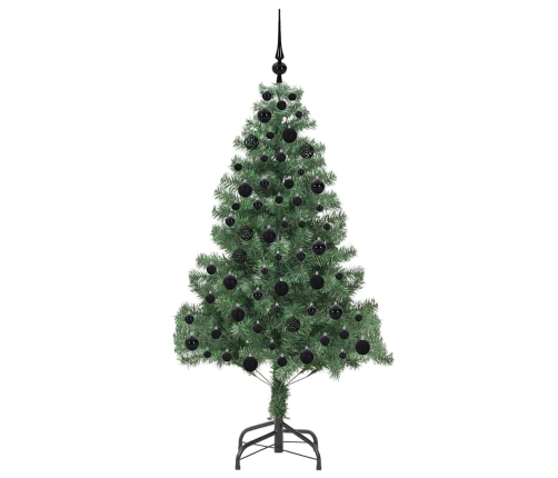 Ziemassvētku Eglīte Su 300 Led Ar Statīvu Zaļa 180 Cm Pvc Vidaxl