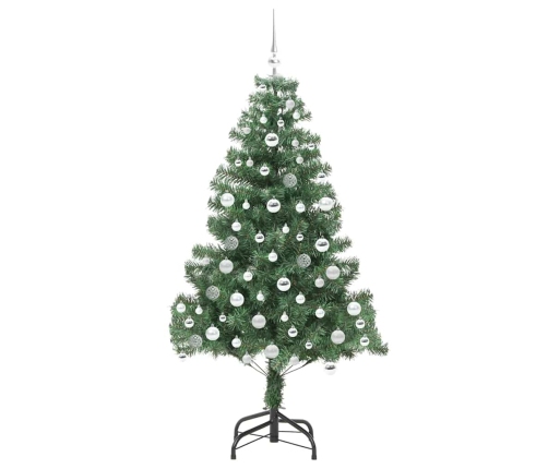 Ziemassvētku Eglīte Su 300 Led Ar Statīvu Zaļa 180 Cm Pvc Vidaxl