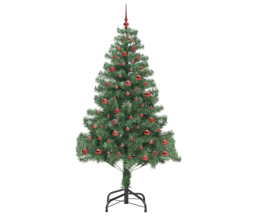 Ziemassvētku Eglīte Su 300 Led Ar Statīvu Zaļa 210 Cm Pvc Vidaxl