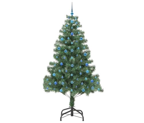 Ziemassvētku Eglīte Su 300 Led Ar Statīvu Zaļa 210 Cm Pvc Vidaxl