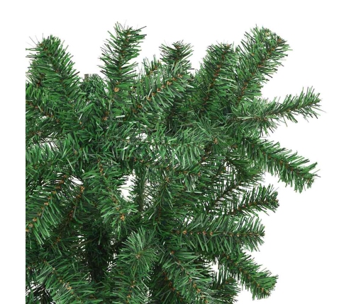 Apgrieztais Mākslīgais Ziemassvētku Koks Ar Bumbiņu Komplektu Vidaxl