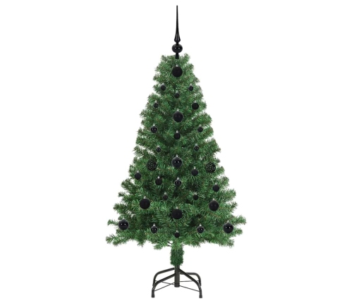 Mākslīgā Ziemassvētku Eglīte Su 150 Led Ar Statīvu Zaļa 120 Cm Vidaxl