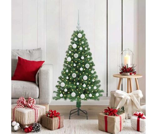 Mākslīgā Ziemassvētku Eglīte Su 150 Led Ar Statīvu Zaļa 120 Cm Vidaxl