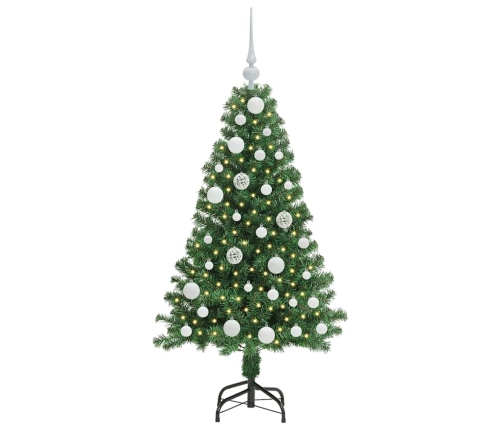 Mākslīgā Ziemassvētku Eglīte Su 150 Led Ar Statīvu Zaļa 120 Cm Vidaxl