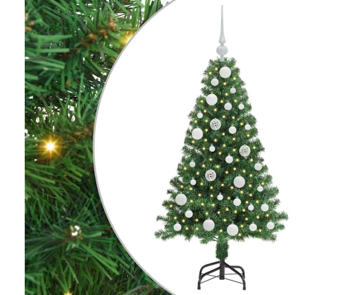 Mākslīgā Ziemassvētku Eglīte Su 150 Led Ar Statīvu Zaļa 120 Cm Vidaxl