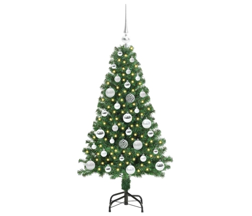 Mākslīgā Ziemassvētku Eglīte Su 150 Led Ar Statīvu Zaļa 120 Cm Vidaxl