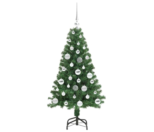 Mākslīgā Ziemassvētku Eglīte Su 150 Led Ar Statīvu Zaļa 120 Cm Vidaxl