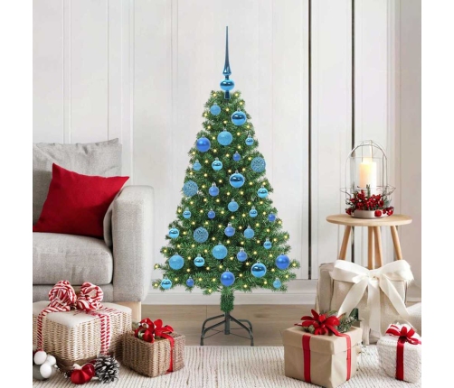 Mākslīgā Ziemassvētku Eglīte Su 150 Led Ar Statīvu Zaļa 120 Cm Vidaxl